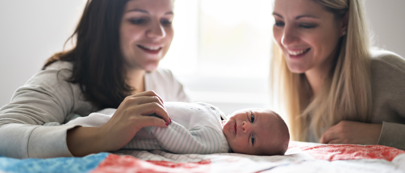 two women breastfeeding